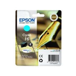 Epson 16 - 3.1 ml - ciano - originale - cartuccia d'inchiostro - per WorkForce WF-2010, 2510, 2520, 2530, 2540, 2630, 2650, 2660, 2750, 2760