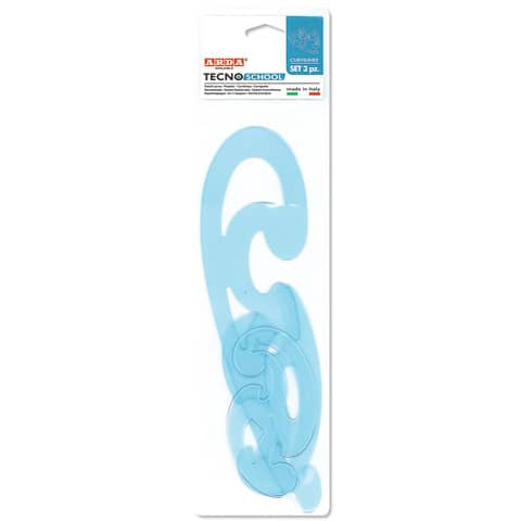 KIT3 CURVILINEE  COL.GRIGIO  TRASP.