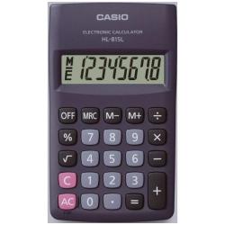 Calcolatrice tascabile HL - 815L BL - 8 cifre - grigio - Casio