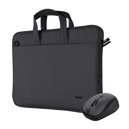 Borsa per laptop - Bologna - con mouse - da 16 " - nero - Trust