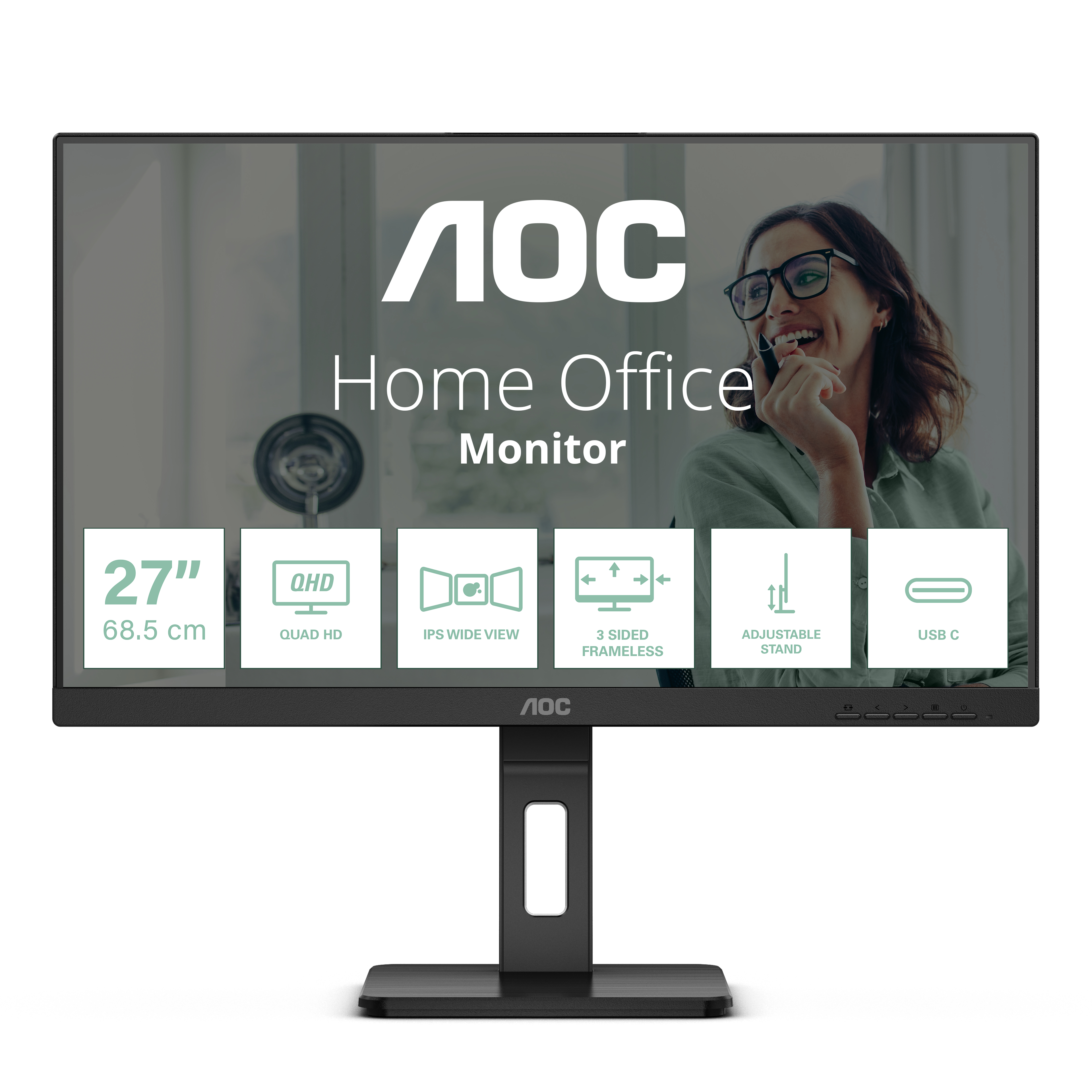 monitor 27 - 16:9 PRO-LINE 2560X1440 IPS 75HZ 350CD