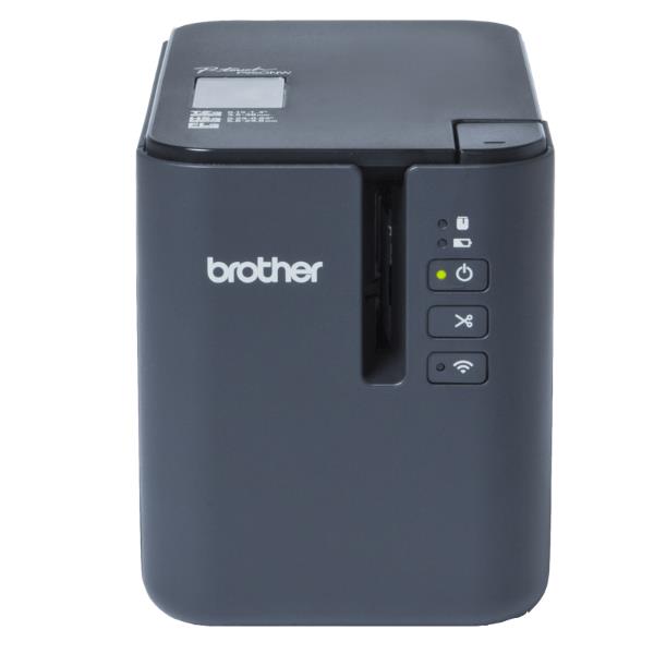Brother P-Touch PT-P950NW - Stampante per etichette - trasferimento termico - Rotolo (3,6 cm) - 360 x 720 dpi - fino a 60 mm/sec - USB 2.0, LAN, Wi-Fi(n)