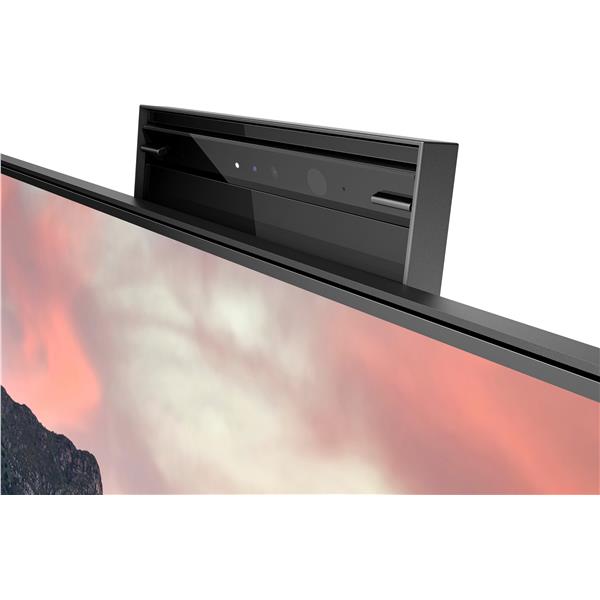 HP E27m G4 Conferencing Monitor - E-Series - monitor a LED - 27" - 2560 x 1440 QHD @ 75 Hz - IPS - 300 cd/m² - 1000:1 - 5 ms - HDMI, DisplayPort, USB-C - altoparlanti - argento (supporto), testa utensile nera - per Elite Mobile Thin Client mt645 G7; Fortis 11 G9; Pro Mobile Thin Client mt440 G3