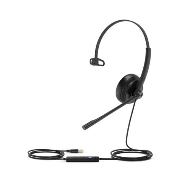 YEALINK UH34 MONO TEAMS USB-A COLLEGABILE VIA USB AI MODELLI T41S/T42S/T46S/T48S/T42U/T43U/T46U/T48U/T53/T53W/T54W/T57W/T58A/VP59