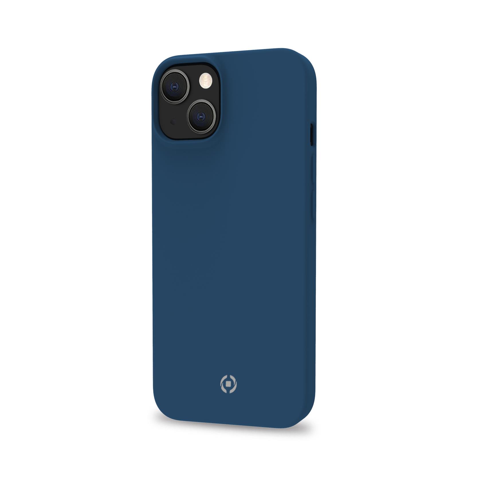 Celly Cromo - Cover per cellulare - TPU (poliuretano termoplastico), rivestimento in silicone - per Apple iPhone 14 Plus
