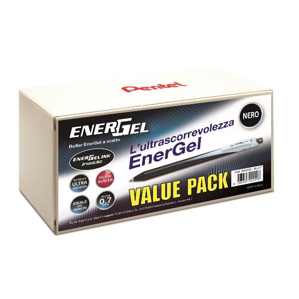 CF24ROLLER ENERGEL SLIM 0 7 NERO - A SCATTO