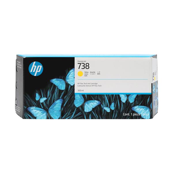 HP 738 - 300 ml - giallo - DesignJet - cartuccia d'inchiostro