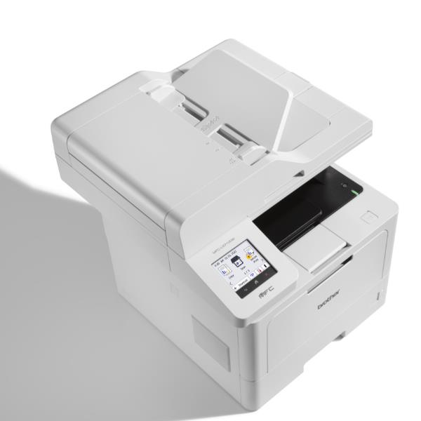 Brother MFC-L5710DW - Stampante multifunzione - B/N - laser - Letter A (216 x 279 mm)/A4 (210 x 297 mm) (originale) - A4/Legal (supporti) - fino a 48 ppm (copia) - fino a 48 ppm (stampa) - 350 fogli - 33.6 Kbps - USB 2.0, Gigabit LAN, Wi-Fi(n), host USB 2.0