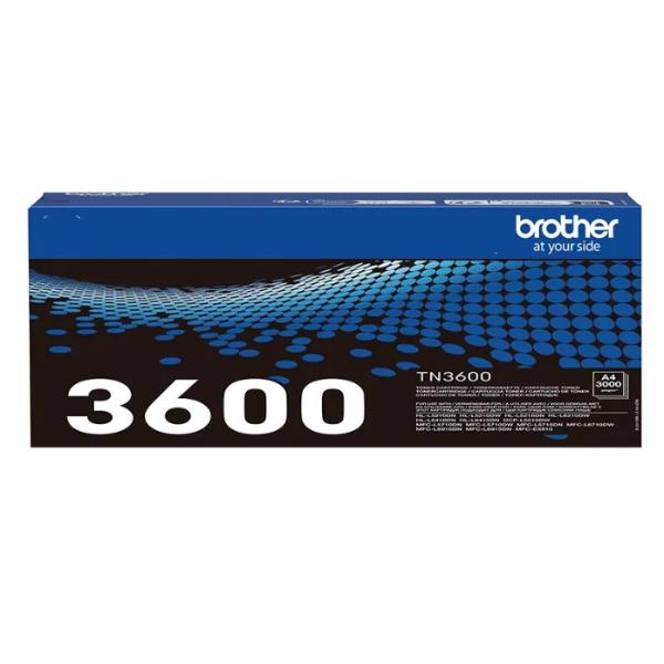 Brother TN3600 - Nero - originale - scatola - cartuccia toner - per Brother HL-L6210DW