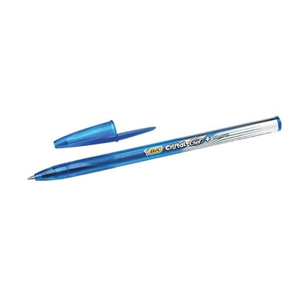 BIC Gel-ocity Stic - Penna a sfera - blu - inchiostro gel - 0.5 mm - fine (pacchetto di 30)