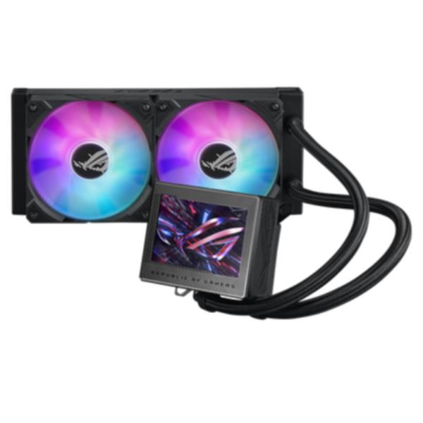 ASUS ROG RYUJIN III 240 ARGB - Sistema di raffreddamento a liquido del processore - con display LCD - (per: AM4, LGA1200, LGA1700, AM5, LGA115x Socket) - rame - 120 mm
