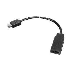 Lenovo - Cavo dello schermo - Mini DisplayPort (M) a HDMI (F) - 20 cm - per ThinkCentre M75t Gen 2; ThinkPad P51; ThinkStation P330 Gen 2; P34X; P350; P520; P620