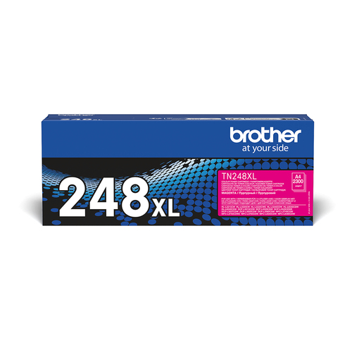 Brother TN248XLM - Alta resa - magenta - originale - scatola - cartuccia toner - per Brother DCP-L3520CDWE, DCP-L3560CDW, MFC-L3760CDW, MFC-L8390CDW