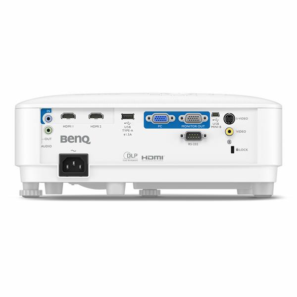 BenQ MS560 - Proiettore DLP - portatile - 3D - 4000 lumen - SVGA (800 x 600) - 4:3 - lente zoom