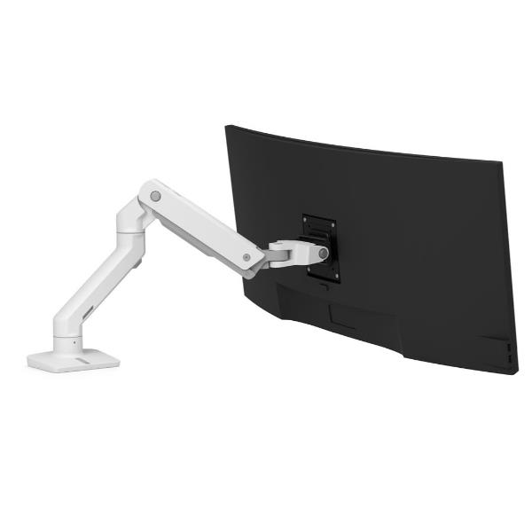 Ergotron HX - Kit montaggio (braccio per monitor) - per Monitor - bianco - dimensione schermo: up to 49" - desktop