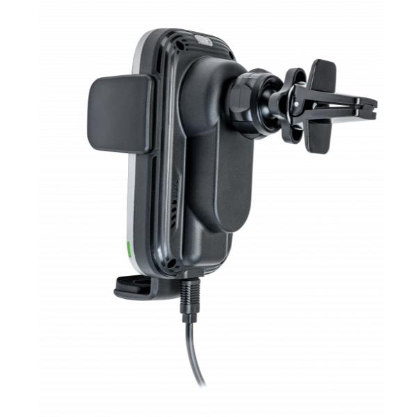 Verbatim FWC-03 - Supporto per caricabatteria wireless per auto - pro, Qi - 15 Watt - 3 A