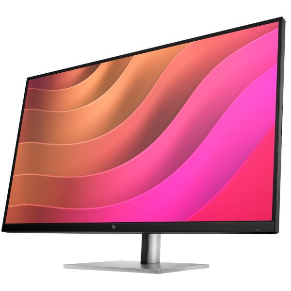 HP E32K G5 - E-Series - monitor a LED - 31.5" - 3840 x 2160 4K UHD (2160p) @ 60 Hz - IPS - 350 cd/m² - 1000:1 - 5 ms - HDMI, DisplayPort, USB-C - altoparlanti - testa utensile nera, nero e argento (supporto)