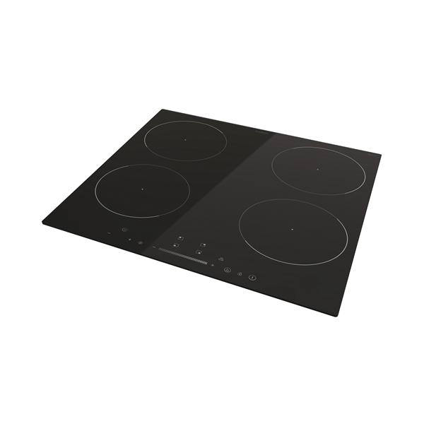Candy Idea CIS642SCTT/1 - Piano cottura a induzione - 4 piastre - Nicchia - larghezza: 56 cm - prof. 49 cm - nero