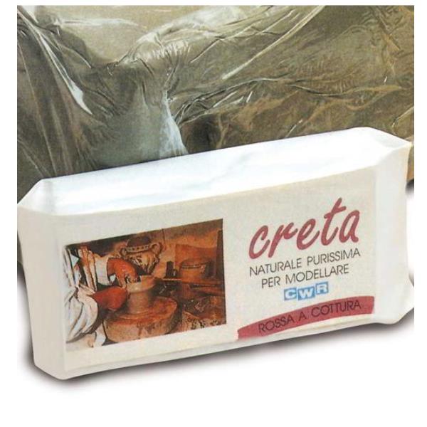 CWR Creta - Pasta modellante - 1 kg - rosso