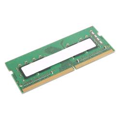 Lenovo - DDR4 - modulo - 4 GB - SO DIMM 260-pin - 3200 MHz / PC4-25600 - senza buffer - non ECC - CRU - verde - per ThinkCentre M70a; M70q; M80q; M90a; M90q; ThinkPad E14 Gen 2; E15 Gen 2; L14 Gen 1; L15 Gen 1; ThinkStation P340 (Tiny); V14-ADA; V14-ARE; V14-IIL; V15-ADA; V15-IIL; V30a-22IML; V30a-24IML; V35s 07ADA
