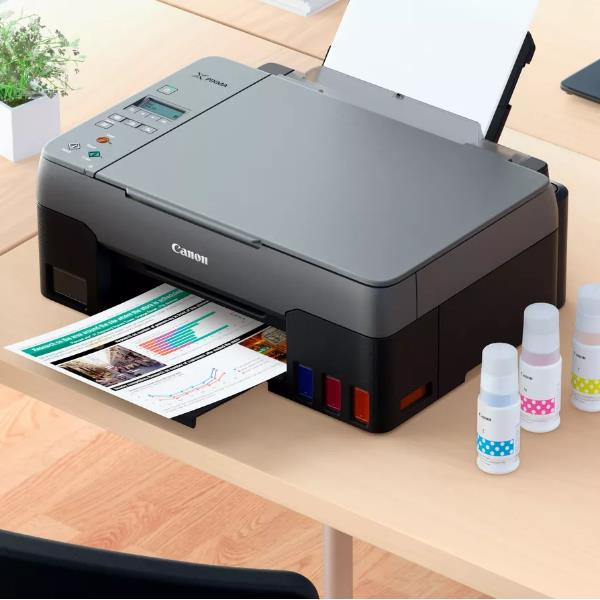 Canon PIXMA G2520 - Stampante multifunzione - colore - ink-jet - ricaricabile - A4 (210 x 297 mm), Letter A (216 x 279 mm) (originale) - A4/Legal (supporti) - fino a 9.1 ipm (stampa) - 100 fogli - USB 2.0