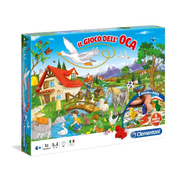 Clementoni - Il Gioco dell'Oca - gioco da tavola