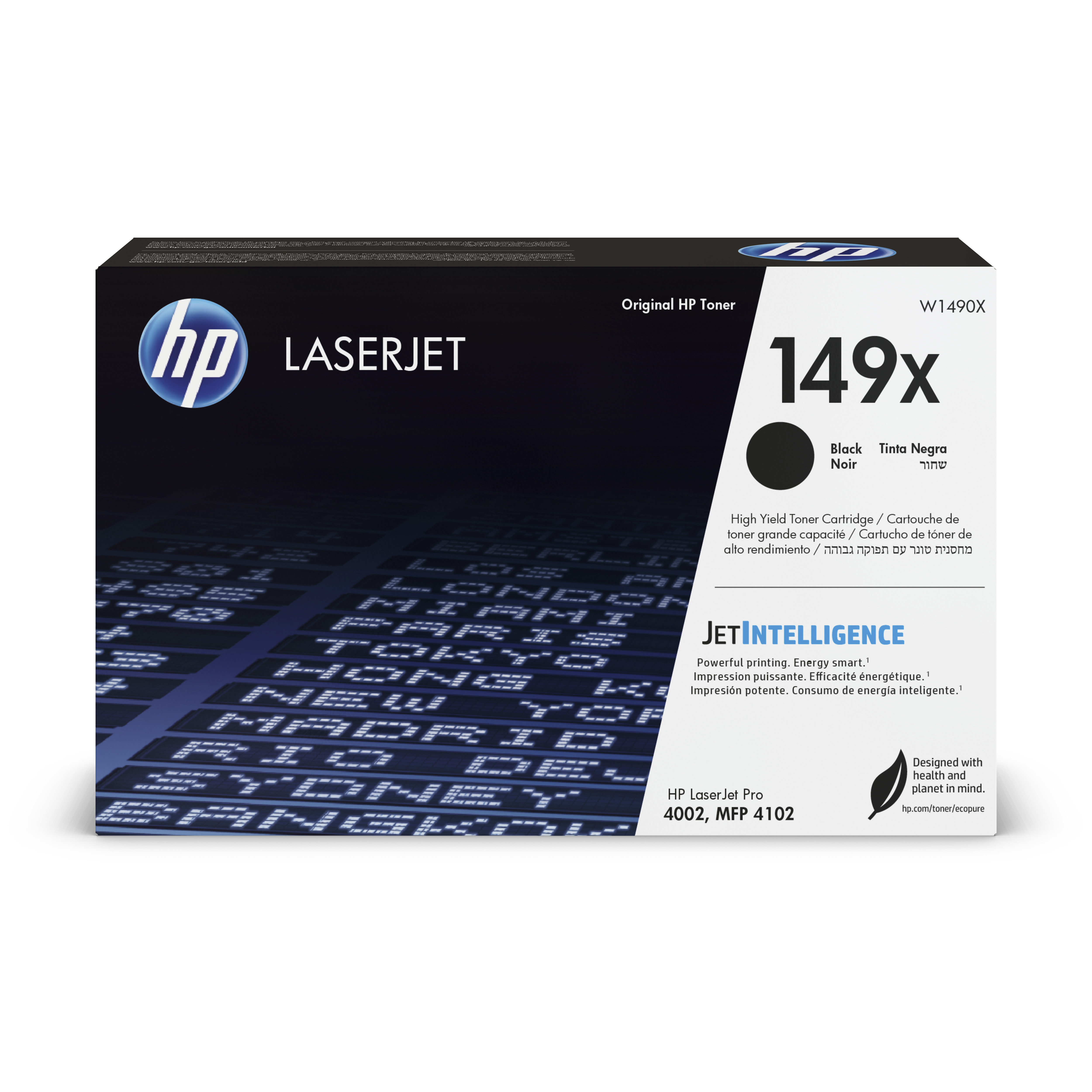 HP 149X - Alta capienza - nero - originale - LaserJet - cartuccia toner (W1490X) - per LaserJet Pro 4002, MFP 4102