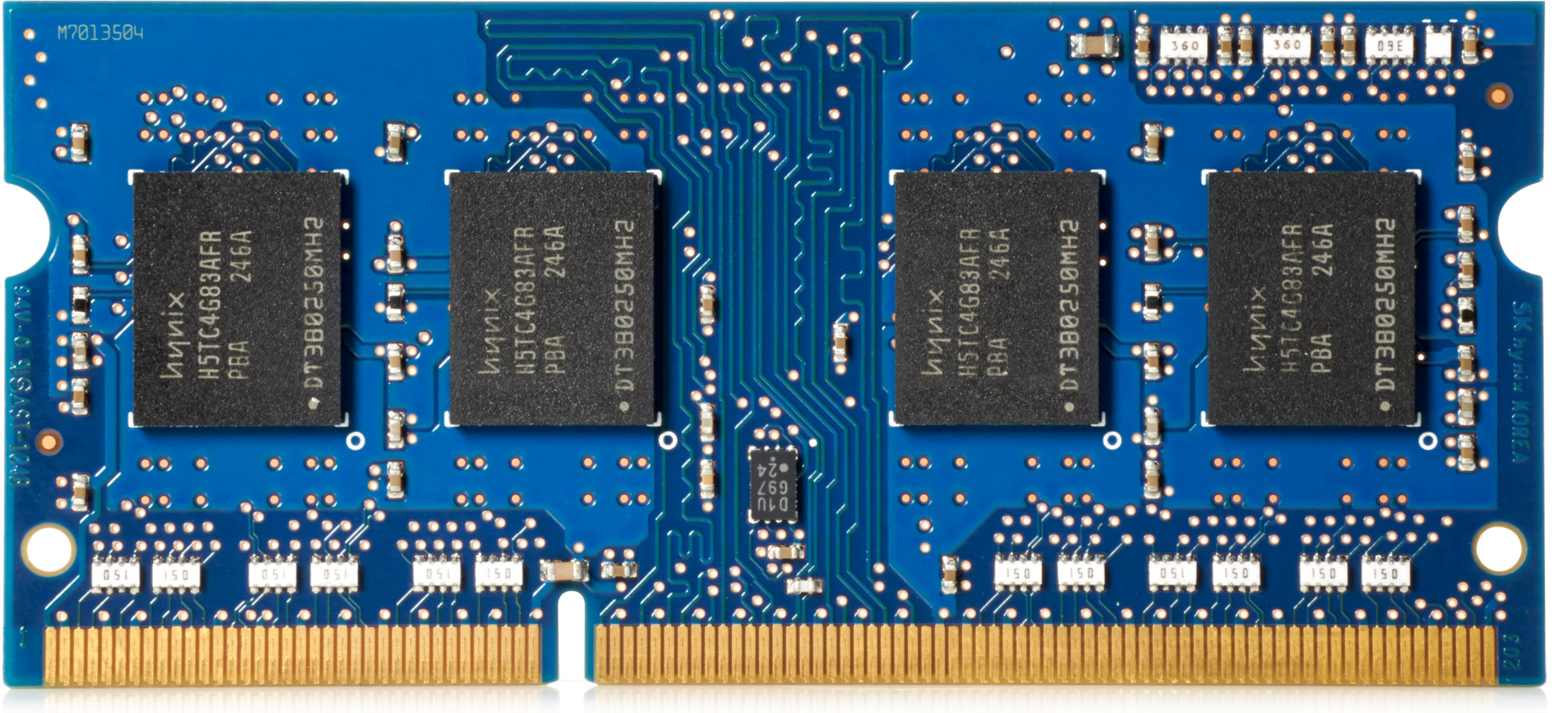 HP - DDR3 - modulo - 1 GB - SO DIMM 144-pin - 800 MHz / PC3-6400 - senza buffer - non ECC - per Color LaserJet Enterprise MFP M578; LaserJet Enterprise Flow MFP M578