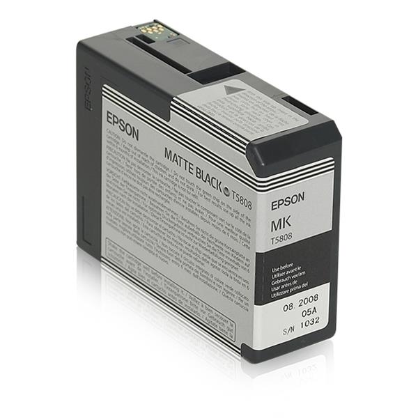 Epson - Cartuccia per T5808N - Nero Matte - C13T58080N - 80ml