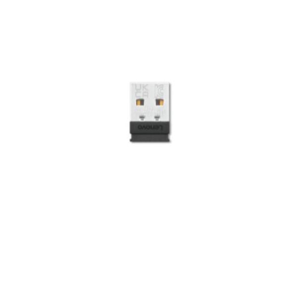 Lenovo Unified Pairing - Ricevitore mouse / tastiera senza fili - USB - nero