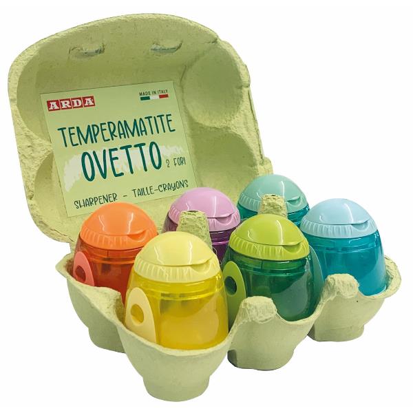 ARDA - Temperino - 2 fori - disponibile in colori assortiti