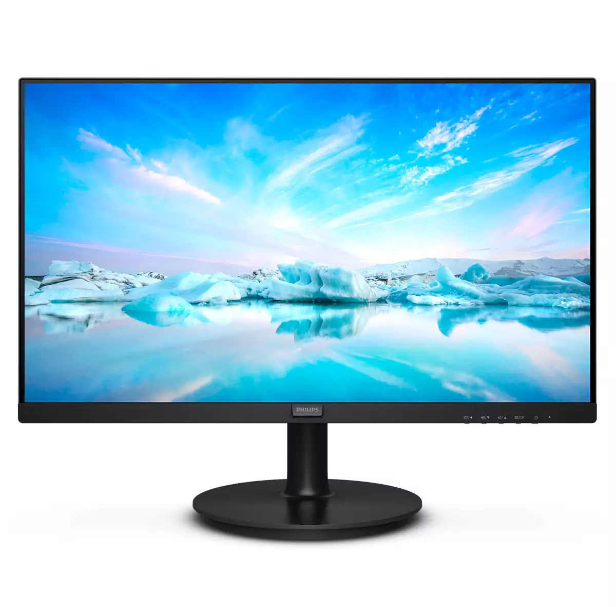 Philips V-line 271V8LAB - Monitor a LED - 27" - 1920 x 1080 Full HD (1080p) @ 100 Hz - VA - 250 cd/m² - 4000:1 - 4 ms - HDMI, VGA - altoparlanti - nero testurizzato
