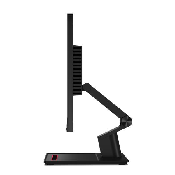 Lenovo ThinkVision T24t-20 - Monitor a LED - 24" (23.8" visualizzabile) - touchscreen - 1920 x 1080 Full HD (1080p) @ 60 Hz - IPS - 300 cd/m² - 1000:1 - 4 ms - HDMI, DisplayPort, USB-C - nero corvino - Campus