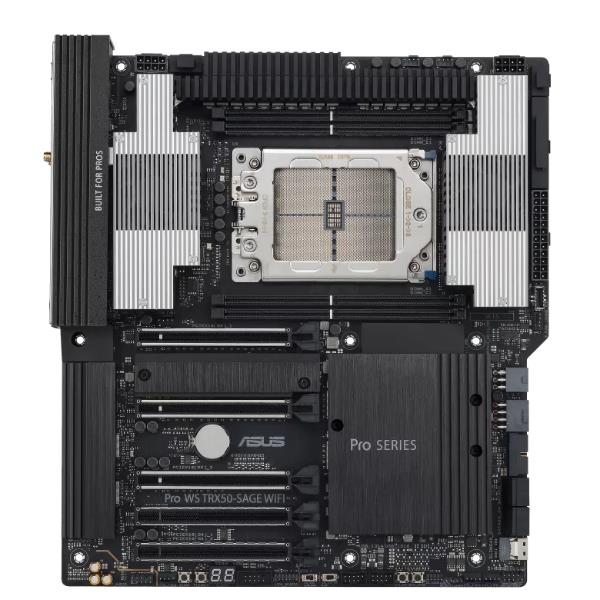 AMD TR5 CEB WORKSTATION MOTHERBOARD CPU AND MEMORY OVERCLOCKING READY ROBUST 36 POWER-STAGE DESIGN PCIE 5.0 X 16 PCIE 5.0 M.2 10