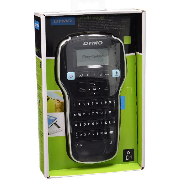 DYMO LabelMANAGER 160 - Etichettatrice - B/N - trasferimento termico - Rotolo (1,2 cm)