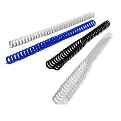 Dorsi ClickBind per rilegatura - 16 mm - ghiaccio - Ibico - scatola 50 pezzi