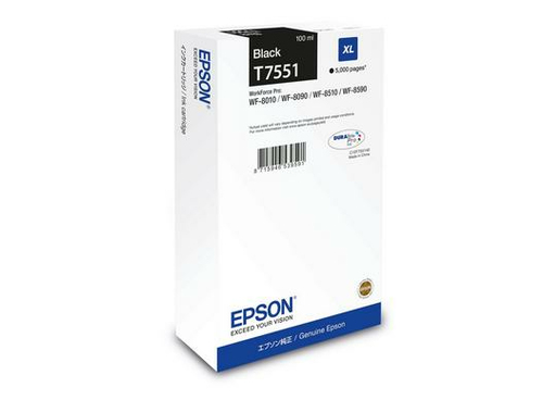 Epson - Tanica - Nero - T7551 - C13T75514N - 100ml