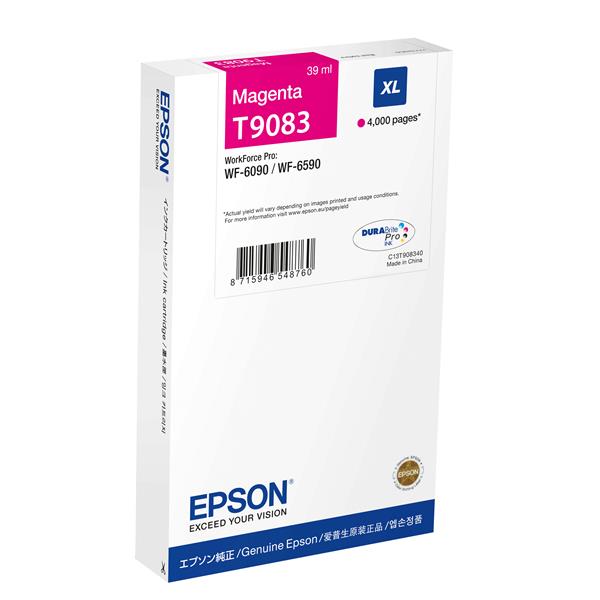Epson - Tanica - Magenta - T9083 - C13T90834N - 39ml