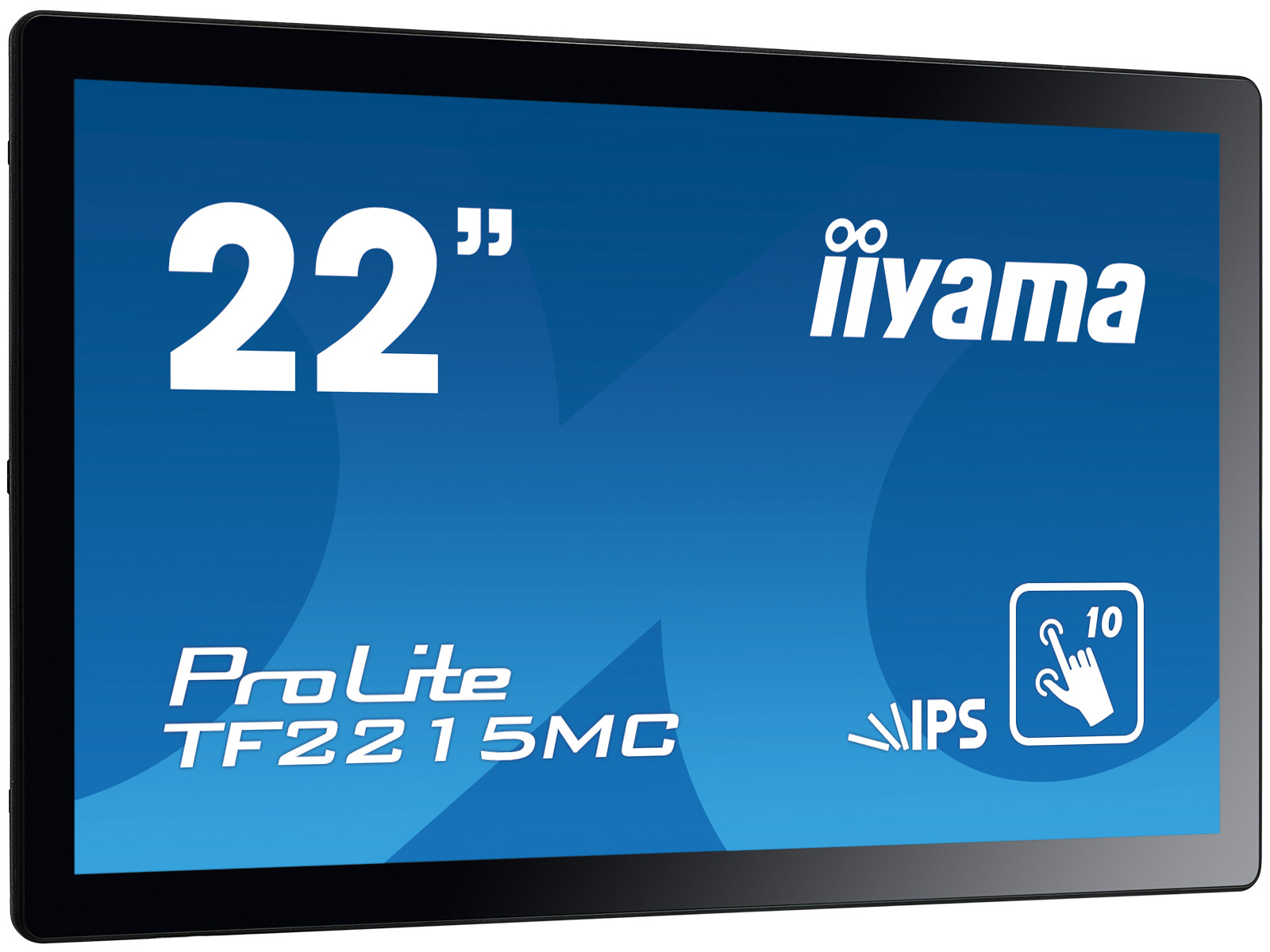 iiyama ProLite TF2215MC-B2 - Monitor a LED - 22" (21.5" visualizzabile) - telaio aperto - touchscreen - 1920 x 1080 Full HD (1080p) @ 60 Hz - IPS - 350 cd/m² - 1000:1 - 14 ms - HDMI, VGA, DisplayPort - nero