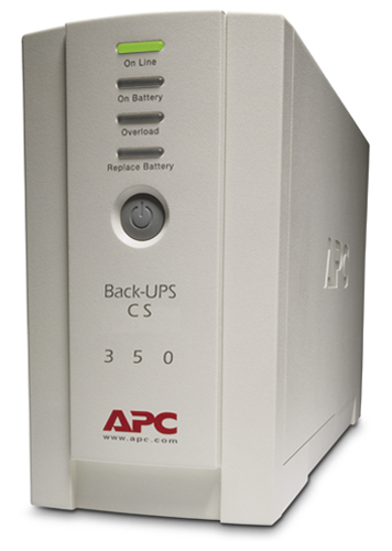 APC Back-UPS CS 350 - UPS - 120 V c.a. V - 210 Watt - 350 VA - USB - connettori di uscita 6 - beige
