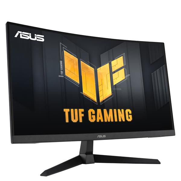 ASUS TUF Gaming VG27VQM1B - Monitor a LED - gaming - curvato - 27" - 1920 x 1080 Full HD (1080p) @ 280 Hz - Rapid VA - 250 cd/m² - 4000:1 - 1 ms - 2xHDMI, DisplayPort - altoparlanti - nero