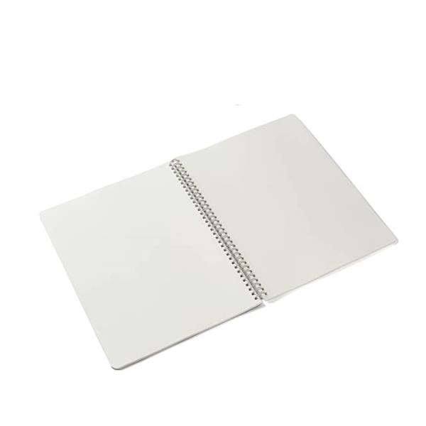 BLOCCHI QUADERNI E RUBRICHE - Fabriano - Ecoqua Originals quaderni a spirale A4,70 fogli color Antracite