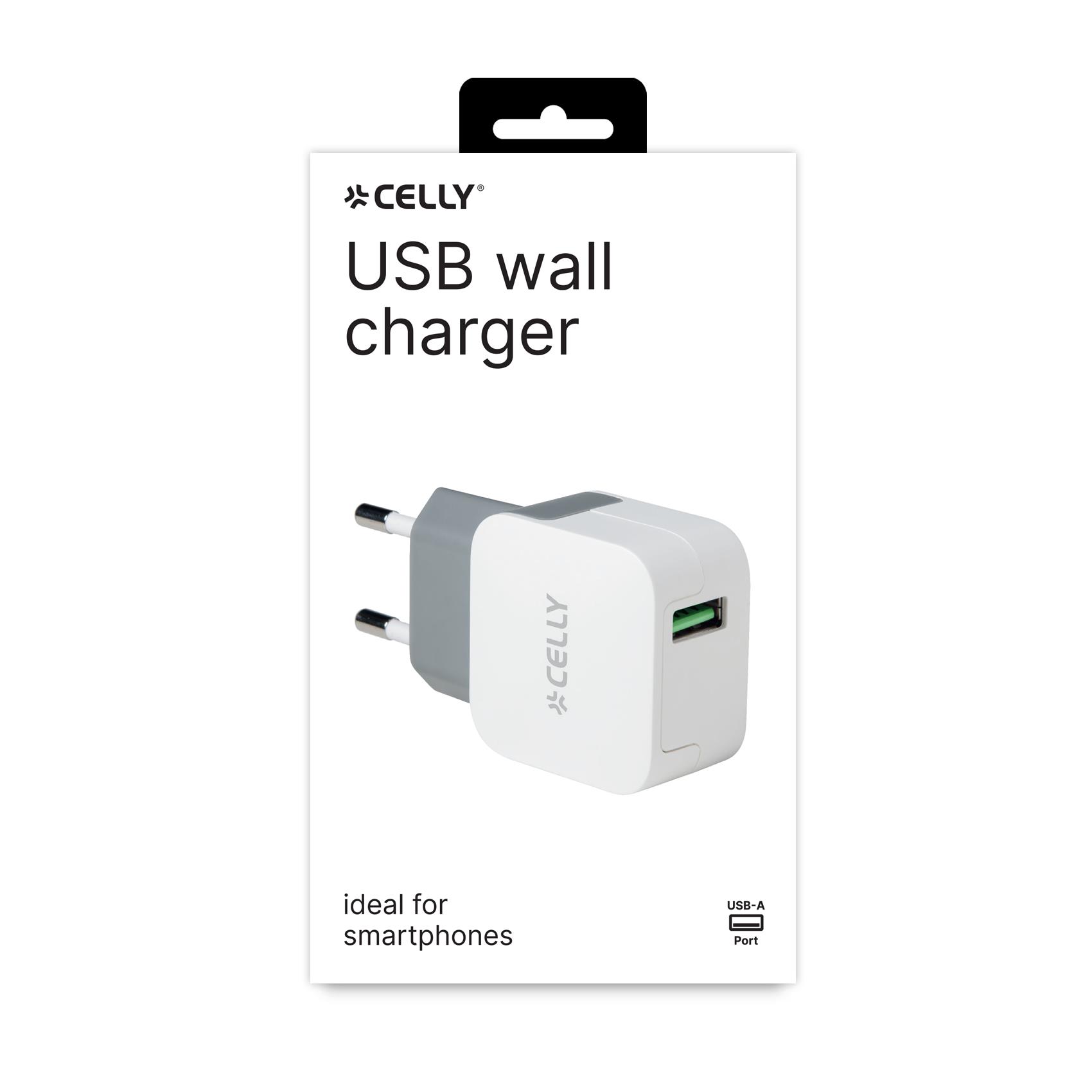 Caricabatterie - TCUSBTURBO - USB-A Wall Charger 12W TURBO