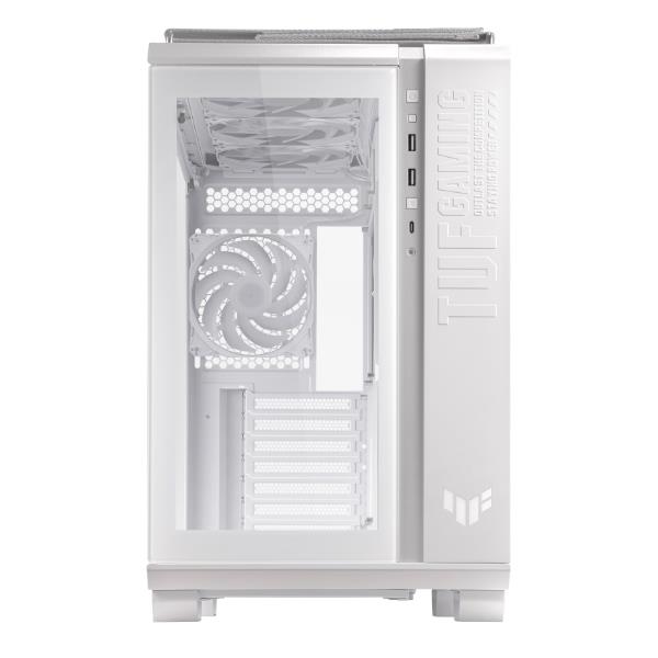 CABINET - GT502 PLUS TUF GAMING CASE TG WHITE