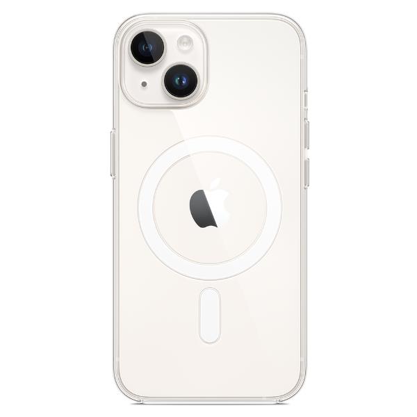 Apple - Cover per cellulare - compatibile MagSafe - policarbonato - trasparente - per iPhone 14