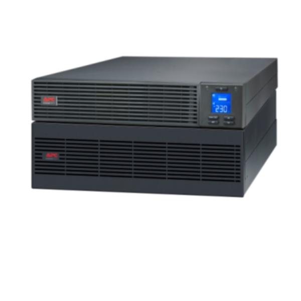 APC Easy UPS SRV SRV6KRIL - UPS (montabile in rack) - 220-240 V c.a. V - 6000 Watt - 6000 VA - 1 fase - RS-232, USB - connettori di uscita 1 - 2U - con pacco batteria esterno