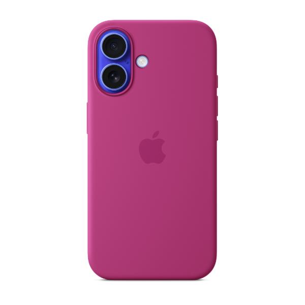 Apple - Cover per cellulare - compatibile MagSafe - silicone - fucsia - per iPhone 16 Plus