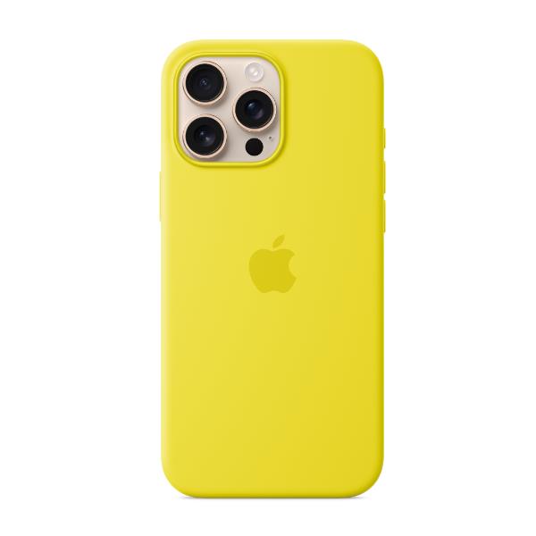Apple - Cover per cellulare - compatibile MagSafe - silicone - star fruit - per iPhone 16 Pro Max