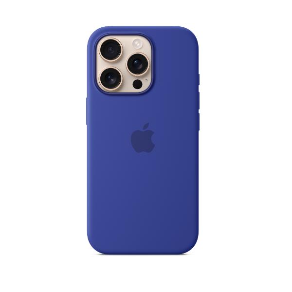 Apple - Cover per cellulare - compatibile MagSafe - silicone - blu oltremare - per iPhone 16 Pro Max