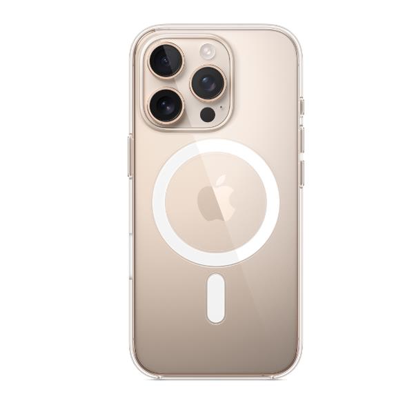 Apple - Cover per cellulare - compatibile MagSafe - policarbonato - trasparente - per iPhone 16 Pro Max